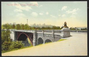 Panther Hollow Bridge Pittsburg Pennsylvania Unused c1910s