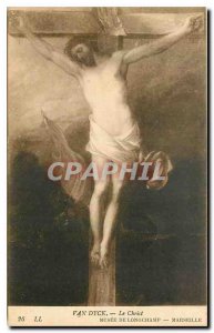 Old Postcard Van Dyck Christ Musee de Longchamp Marseille