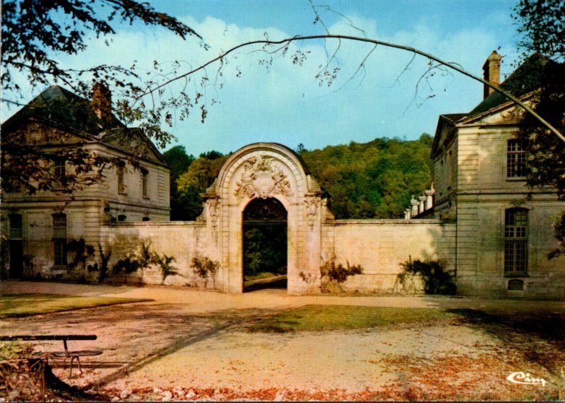 France Abbaye Saint Wandrille Main Entrance and Porter's Lodge