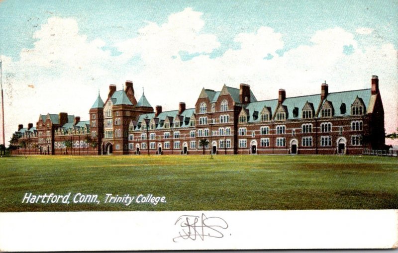 Connecticut Hartford Trinity College 1907