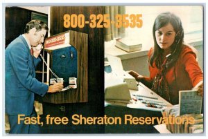 1971 Sheraton Hotels Motor Inns Advertisement Waverley RI Posted Postcard 