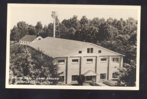 RPPC SHEPHERDSVILLE KENTUCKY CAMPGROUND DINING HALL REAL PHOTO POSTCARD