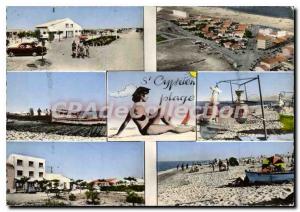 Postcard Modern Saint Cyprien Vue Generale camping