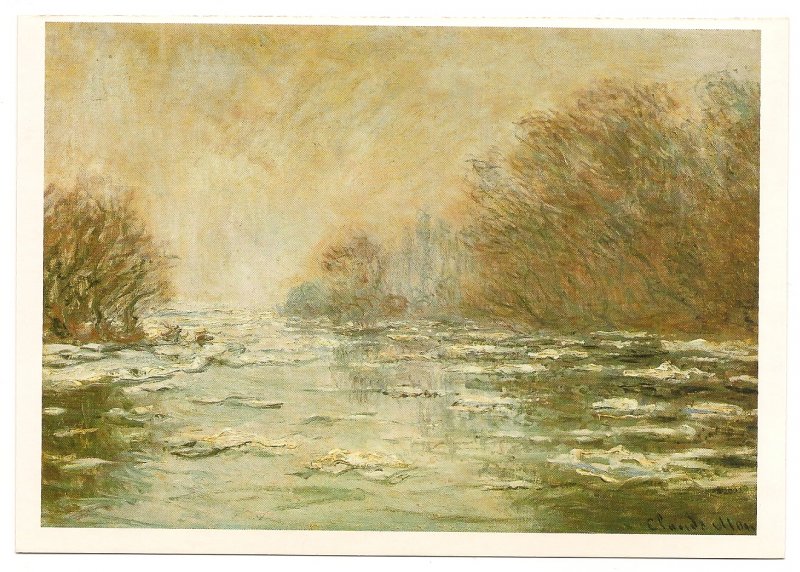 1993 Benedikt Taschen - Monet - Breakup of the Ice near Vétheuil