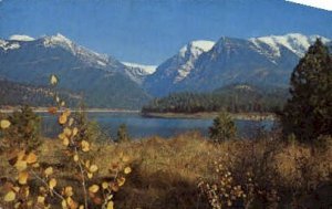 Mission Lake and Mission Range in Missoula, Montana