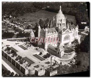 Modern Postcard View Aerienne Lisieux Basilica