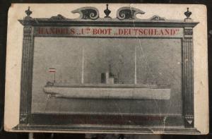 Mint Germany PPC Picture Postcard Deutschland U Boat Submarine Exhibition