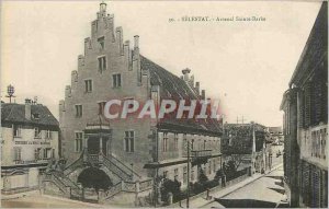 Old Postcard Selestat Arsenal St. Barbara