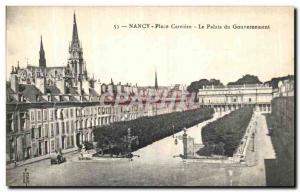 Old Postcard Nancy Place Career Government Palace