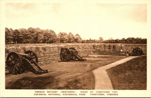 Virginia Yorktown Colonial National Historical Park French Battery Albertype