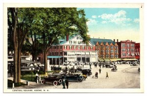 ANTQ Central Square, Street Scene, Old Cars, Cheshire House, Keene, NH