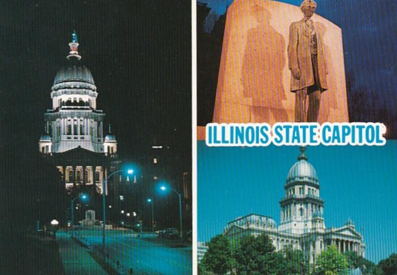 Illinois Sprinfield State Capitol Multi View