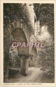 Old Postcard Bury (Oise) Ruins of the Old Royal Castle