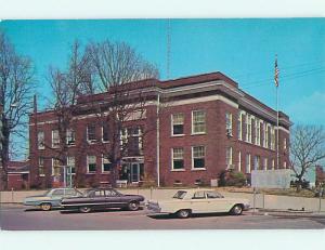 Unused Pre-1980 OLD CARS & COURT HOUSE Benton Kentucky KY v4266