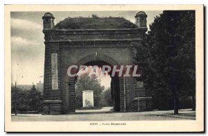 Old Postcard Metz Porte Serpenoise