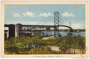 Ambassador Bridge , WINDSOR ,  Ontario , Canada , 30-40s