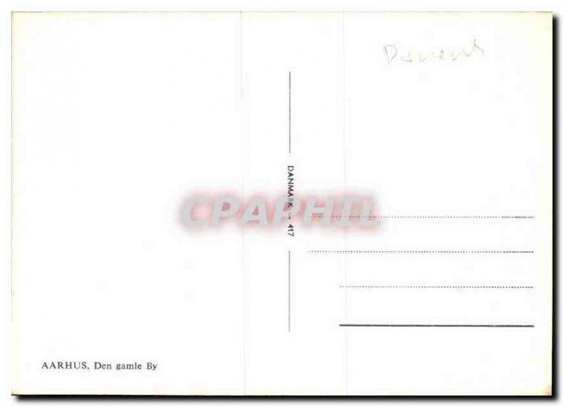 Postcard Modern AArhus Den Gamle By