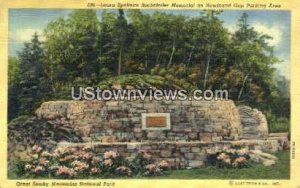 Laura Spelman Rockefeller Memorial in Great Smoky Mountains National Park, NC