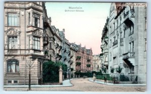 Mannheim - Bethoven-Strasse - GERMANY Postcard