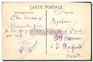 Old Postcard Marseille Fort St John and Cathedrale