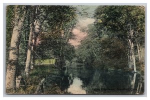 Vintage 1907 Postcard Upper Rippowam, Stamford, Connecticut