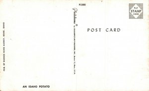 USA An Idaho Potato Vintage Postcard 08.45