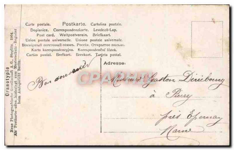 Old Postcard Fantaisie