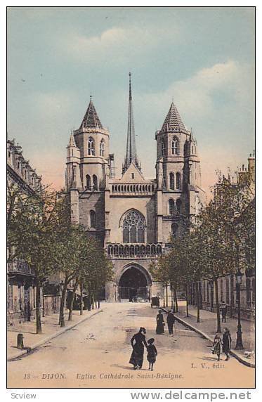 Eglise Cathedrale Saint-Benigne, Dijon (Côte-d´Or), France, 1900-1910s