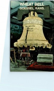 Postcard - Mennonite Heritage Complex Wheat Bell - Goessel, Kansas