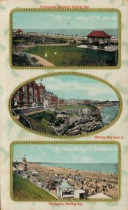 UK Promenade Gardens Whitley Bay The Sands Whitley Bay Vintage Postcard 07.14