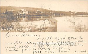 Birds Eye View - Loch Sheldrake, New York NY Postcard