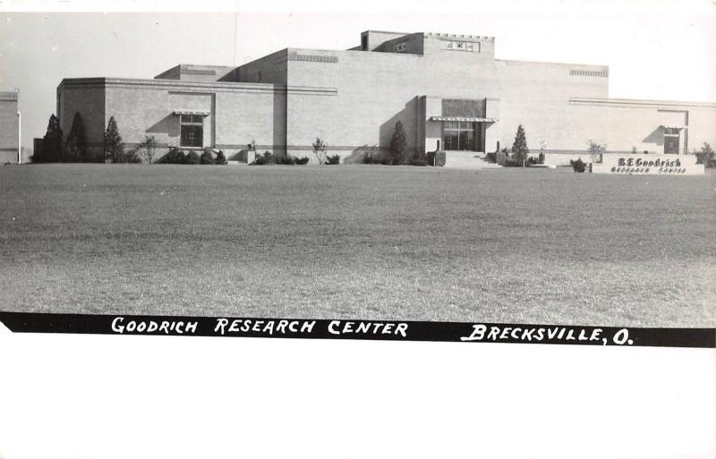 E45/ Brecksville Ohio Real Photo RPPC Postcard c1950s Goodrich Research Center