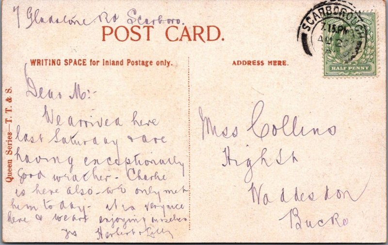 Yorkshire Postcard - Scarborough Spa Promenade  XT169