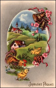 Easter Chicken Chicks Bells