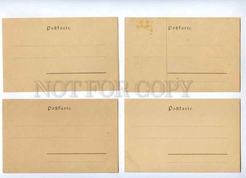 189347 CIRCUS ALLHEIL Set 10 cards ART NOUVEAU PHILIPP KRAMER