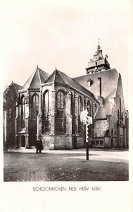 Schoonhoven Ned Herv Kerk Netherlands Postcard