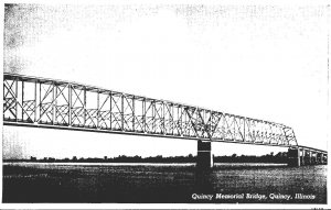 Illinois Quincy Memorial Bridge Curteich