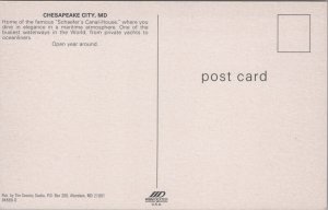 Chesapeake City Maryland Chrome Postcard C108