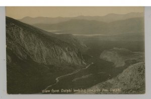 Greece - Delphi. View from Delphi looking towards Itea