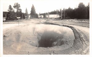 uk41947 morning glory pool yellowstone park ohaynes real photo