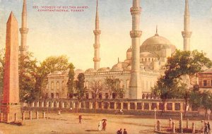 Mosque of Sultan Ahmid Constantinople Turkey Unused 