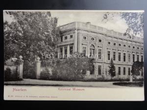 Netherlands HAARLEM Koloniaal Museum c1905 - Old Postcard by J.H. Schaefer H168