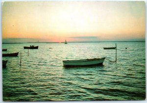 Postcard - When the Sun goes Down - Long Beach Island, New Jersey
