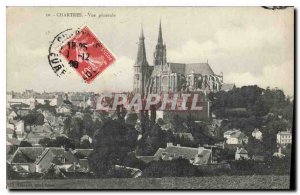 Postcard Old Chartres General view
