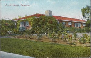 AN OLD MISSION BUNGALOW CALIFORNIA