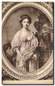 Old Postcard The Louvre Museum Greuze cassee pitcher