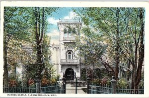 Postcard BUILDING SCENE Albuquerque New Mexico NM AI2715