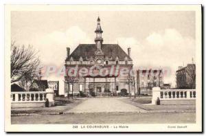 Postcard Old La Courneuve The Mayor