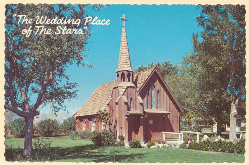 Las Vegas NV, Nevada - Little Church of the West - Wedding Place of the Stars