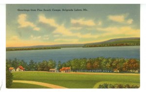 ME - Belgrade Lakes. Pine Beach Camps